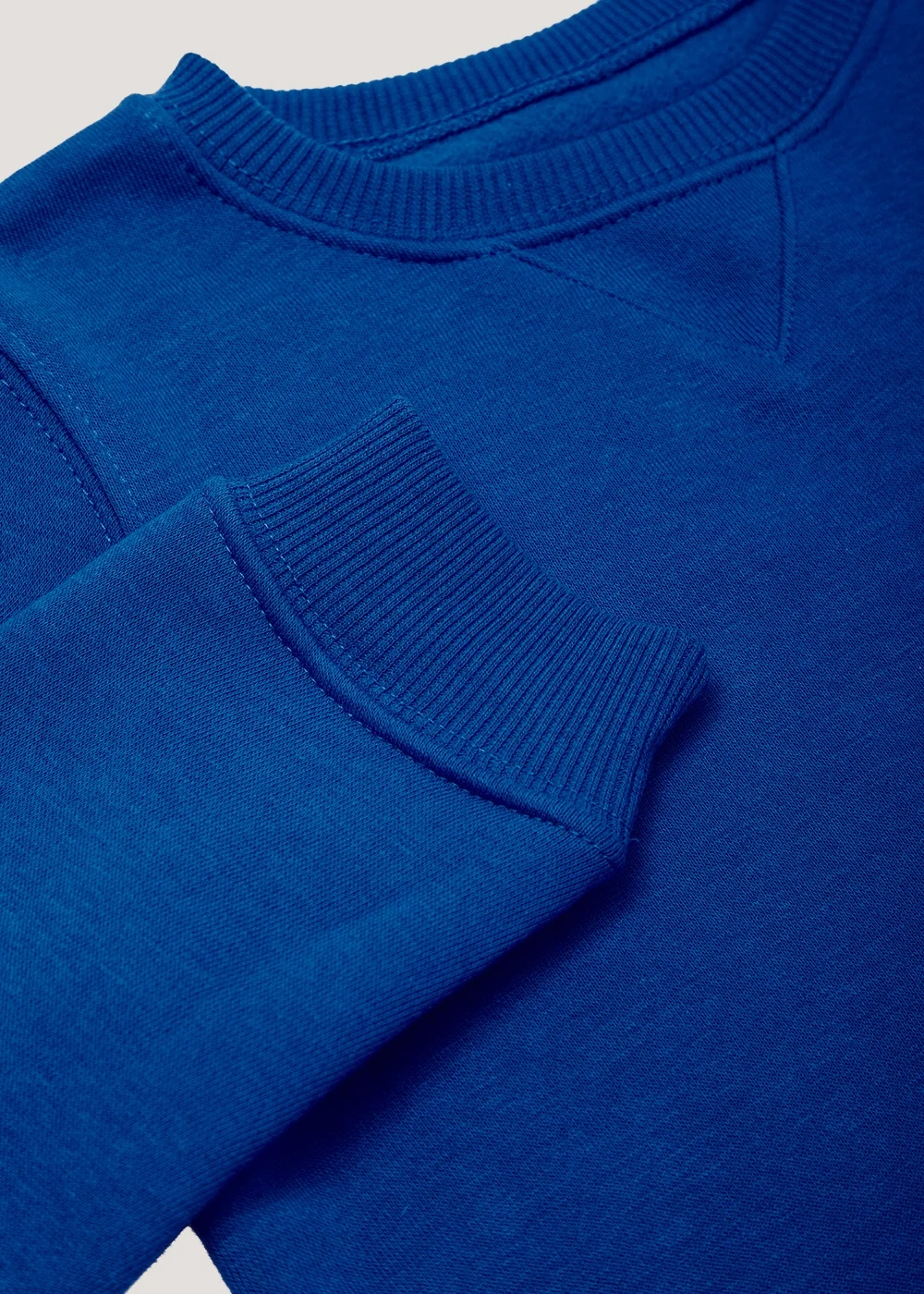 Kids 2 Pack Royal Blue Crew Neck Sweatshirt (3-13yrs) - 4 Yrs Image 3
