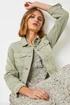 Roman Sage Classic Cotton Denim Jacket - 20 Image 4
