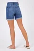Roman Denim Stretch Denim Mom Shorts - 12 Image 3