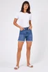 Roman Denim Stretch Denim Mom Shorts - 12 Image 4