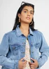 Brave Soul Blue Western Style Denim Jacket - 10 Image 3