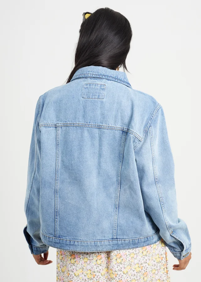 Brave Soul Blue Western Style Denim Jacket