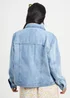 Brave Soul Blue Western Style Denim Jacket - 10 Image 2