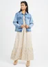 Brave Soul Blue Western Style Denim Jacket - 10 Image 4