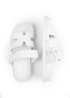 Where's That From White Pu Adagio Strappy Sandals - Size 6 Image 2