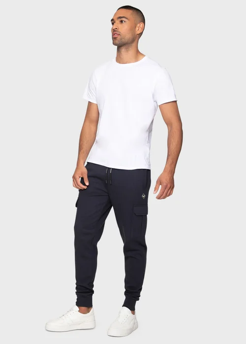 Threadbare Navy Cargo Style Joggers - XL Image 4