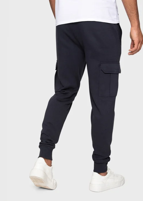 Threadbare Navy Cargo Style Joggers - XL Image 2