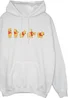 Disney Winnie The Pooh Stretching White Printed Hoodie - M Image 2
