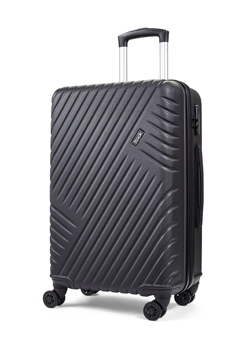 Rock Santiago Suitcase Black - Small Image 2