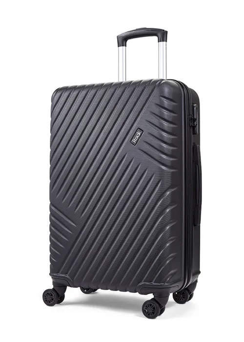 Rock Santiago Suitcase Black - Small Image 2