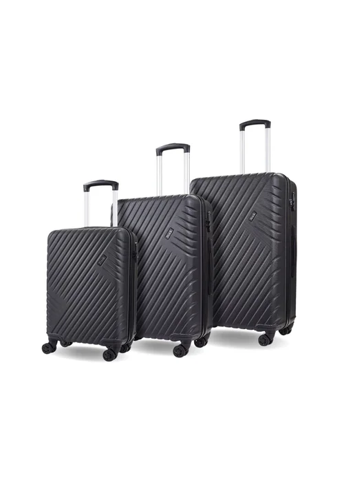 Rock Santiago Suitcase Black - Small Image 1