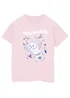Harry Potter Kids Baby Pink Hedwig Letter Printed T-Shirt (3-13 yrs) - Age 7-8 Years Image 1