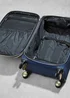 Rock Sloane Suitcase Navy - Small Image 5