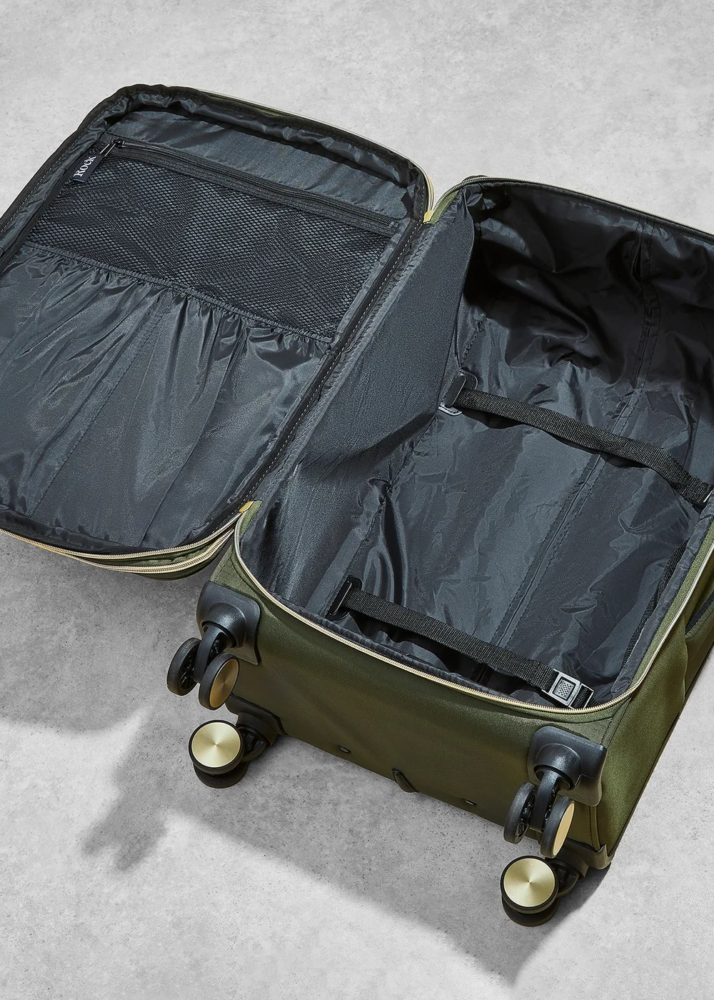 Rock Sloane Suitcase Khaki - Small Image 5