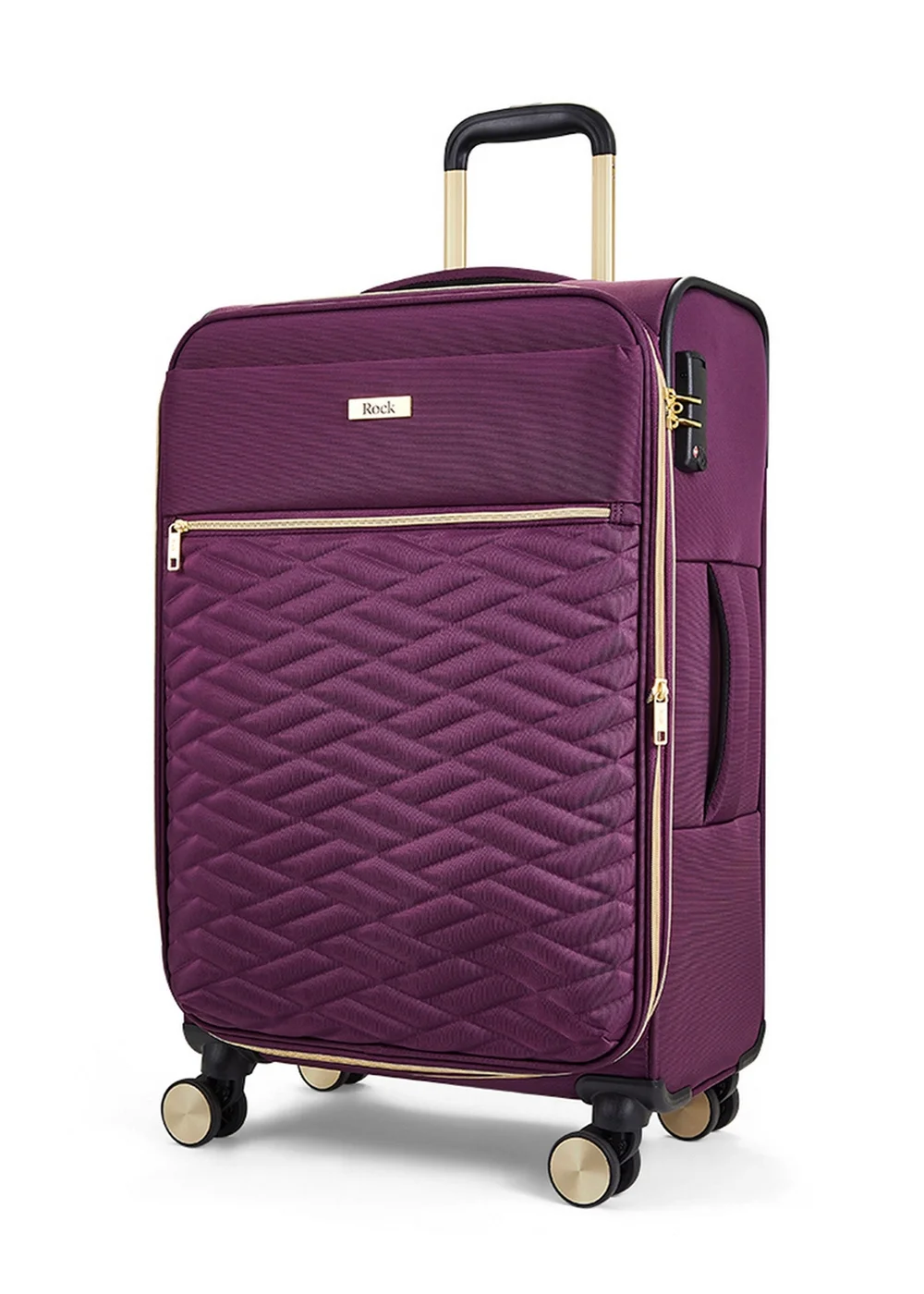 Rock Sloane Suitcase Purple - Small Image 2