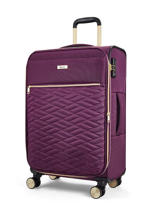 Rock Sloane Suitcase Purple - Small Image 2