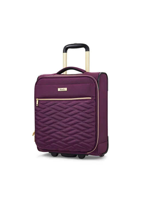 Rock Sloane Suitcase Purple - Small Image 3