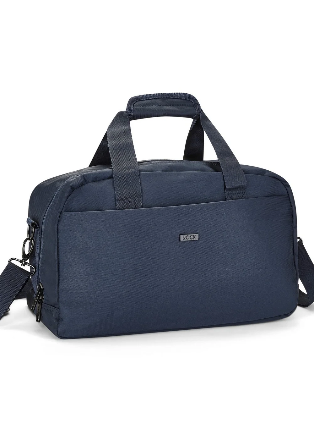 Rock Navy Platinum Shoulder Bag - Small Image 1