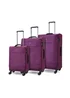 Rock Paris Suitcase Purple - UNDERSEAT Image 1