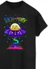 Cartoon Network Rick & Morty Space Cruiser Black Printed T-Shirt - 4XL Image 2