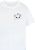 Disney The Aristocats Marie Face White Printed Boyfriend Fit T-Shirt - Small Image 2
