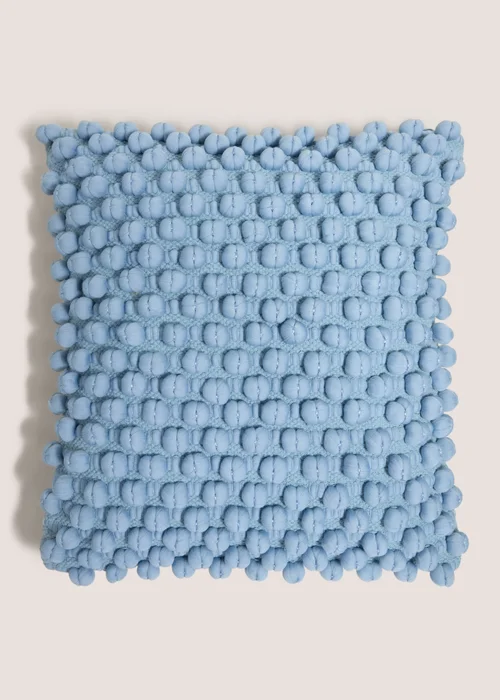 Blue Bobble Cushion (43cm x 43cm) Image 1