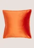 Rust Velvet Cushion Image 1