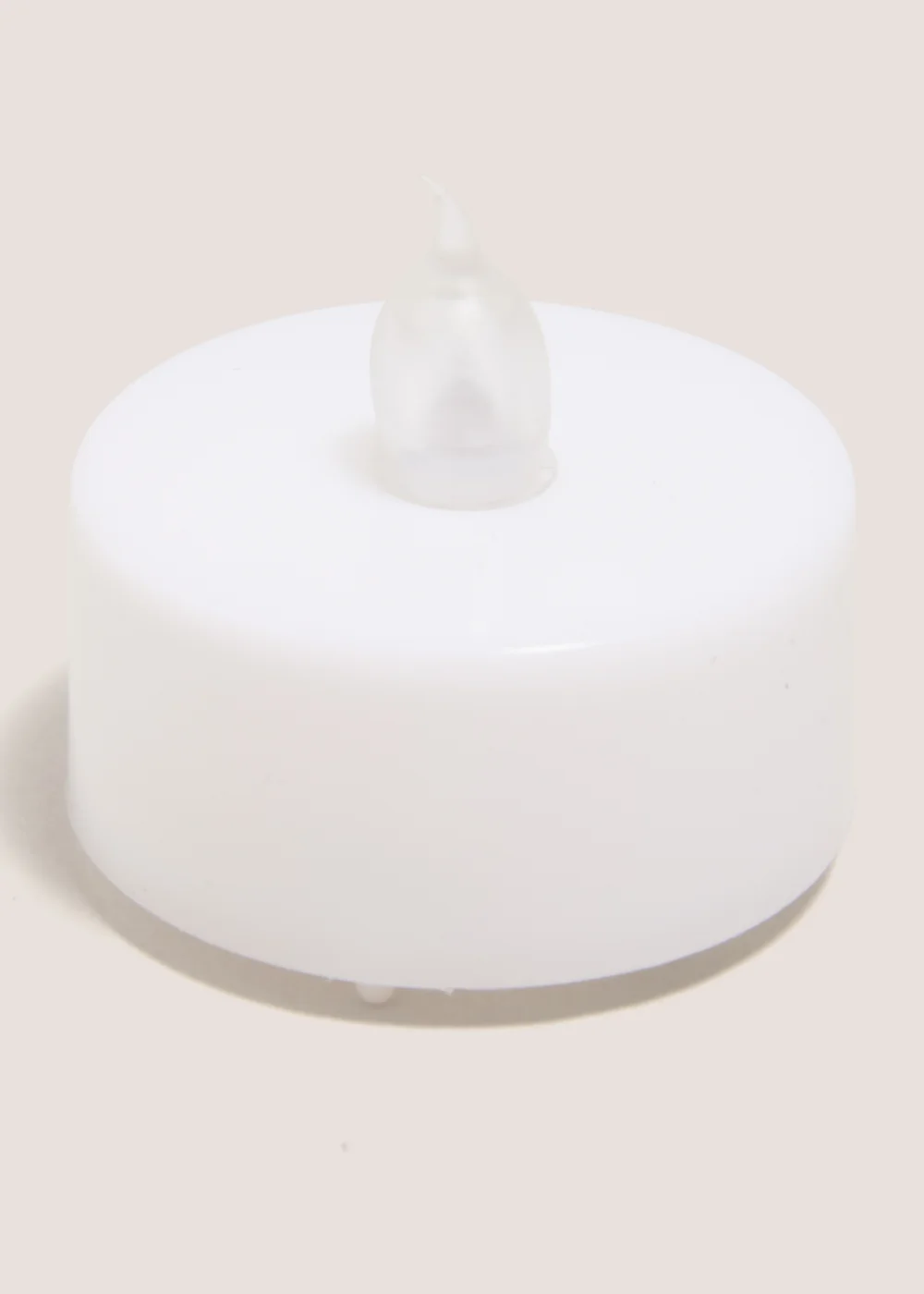 6 Pack White LED Tealights Image 2