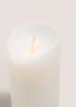 White LED Pillar Candle Image 2