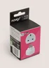 Navig8 UK to USA Travel Adapter (11.5cm x 6cm x 5cm) Image 1