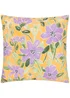 Wylder Nature Yellow Flower Filled Outdoor Cushions (43cm x 43cm x 8cm) - One Size Image 2