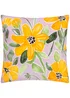 Wylder Nature Lilac Flower Filled Outdoor Cushions (43cm x 43cm x 8cm) - One Size Image 2