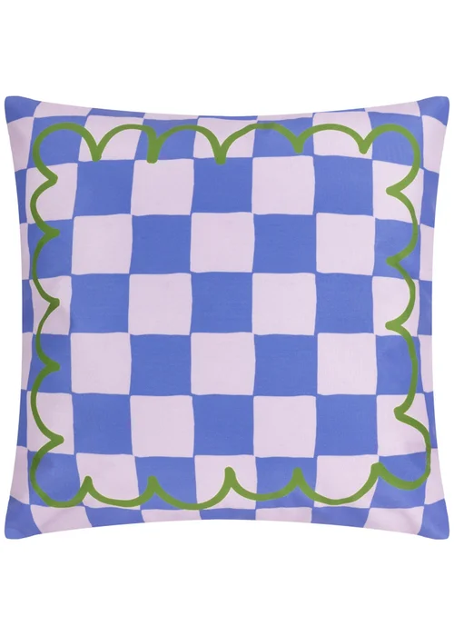 furn. Blue Lemons Filled Outdoor Cushions (43cm x 43cm x 8cm) - One Size Image 3