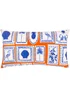 furn. Coral Frieze Filled Outdoor Cushions (30cm x 50cm x 8cm) - One Size Image 2