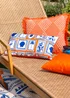 furn. Coral Frieze Filled Outdoor Cushions (30cm x 50cm x 8cm) - One Size Image 6