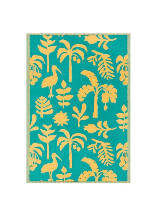 furn. Yellow Marula Outdoor Rug (120 x 180cm) - 120 x 180cm Image 4