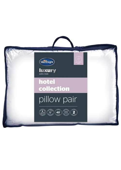 Silentnight Hotel Collection Pillow Pair Image 1