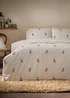 Cream Cockapoo Tufted Duvet Set - Double Image 1