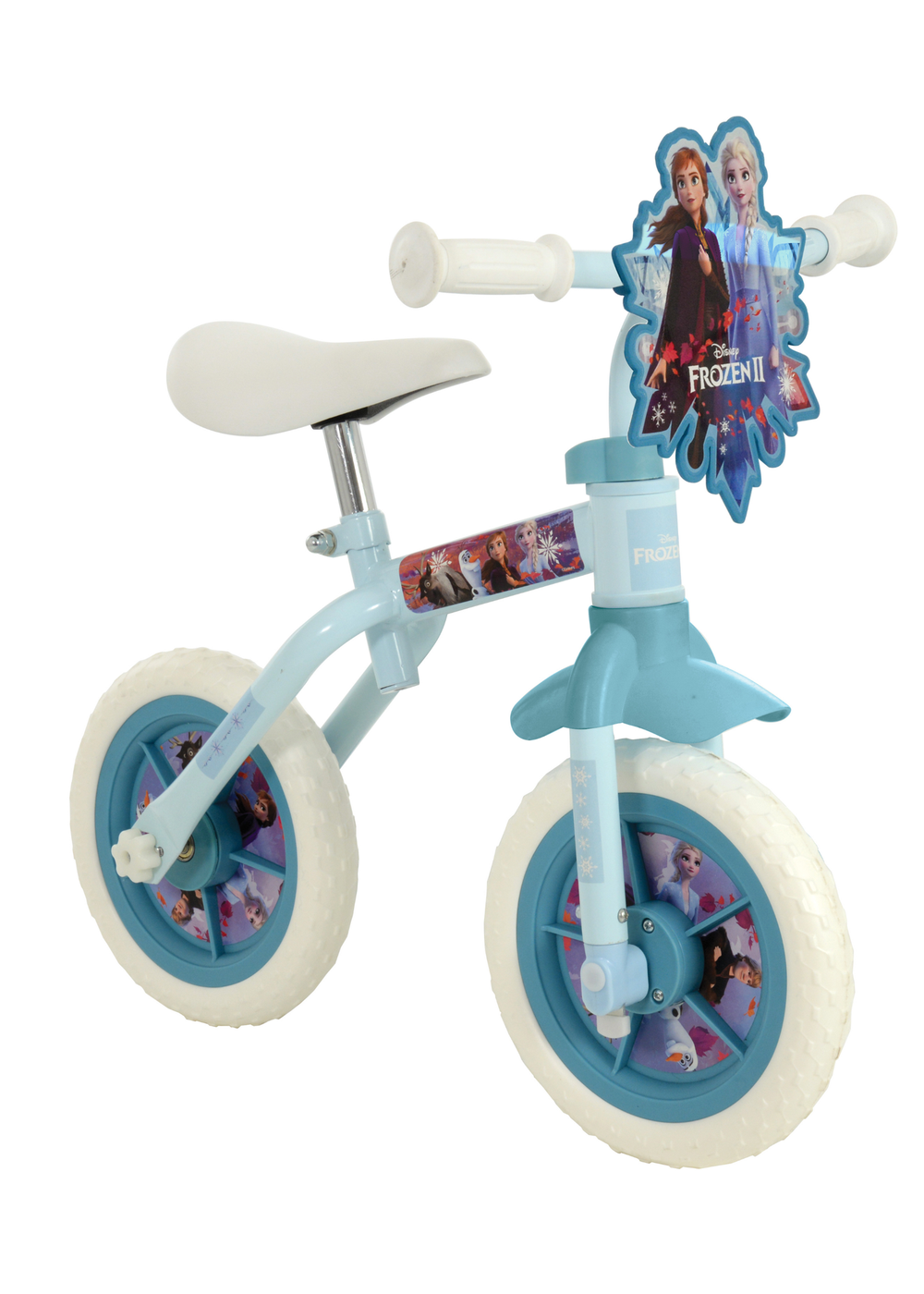 Frozen Blue 2in1 Training Bike (10inch) - One Size Image 2
