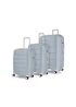 Rock Tulum Suitcase Grey/Peach - Small Image 1