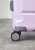 Rock Tulum Suitcase Lilac - Small Image 3
