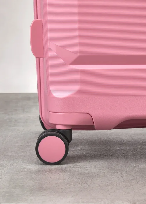 Rock Tulum Suitcase Bubblegum Pink - Small Image 3