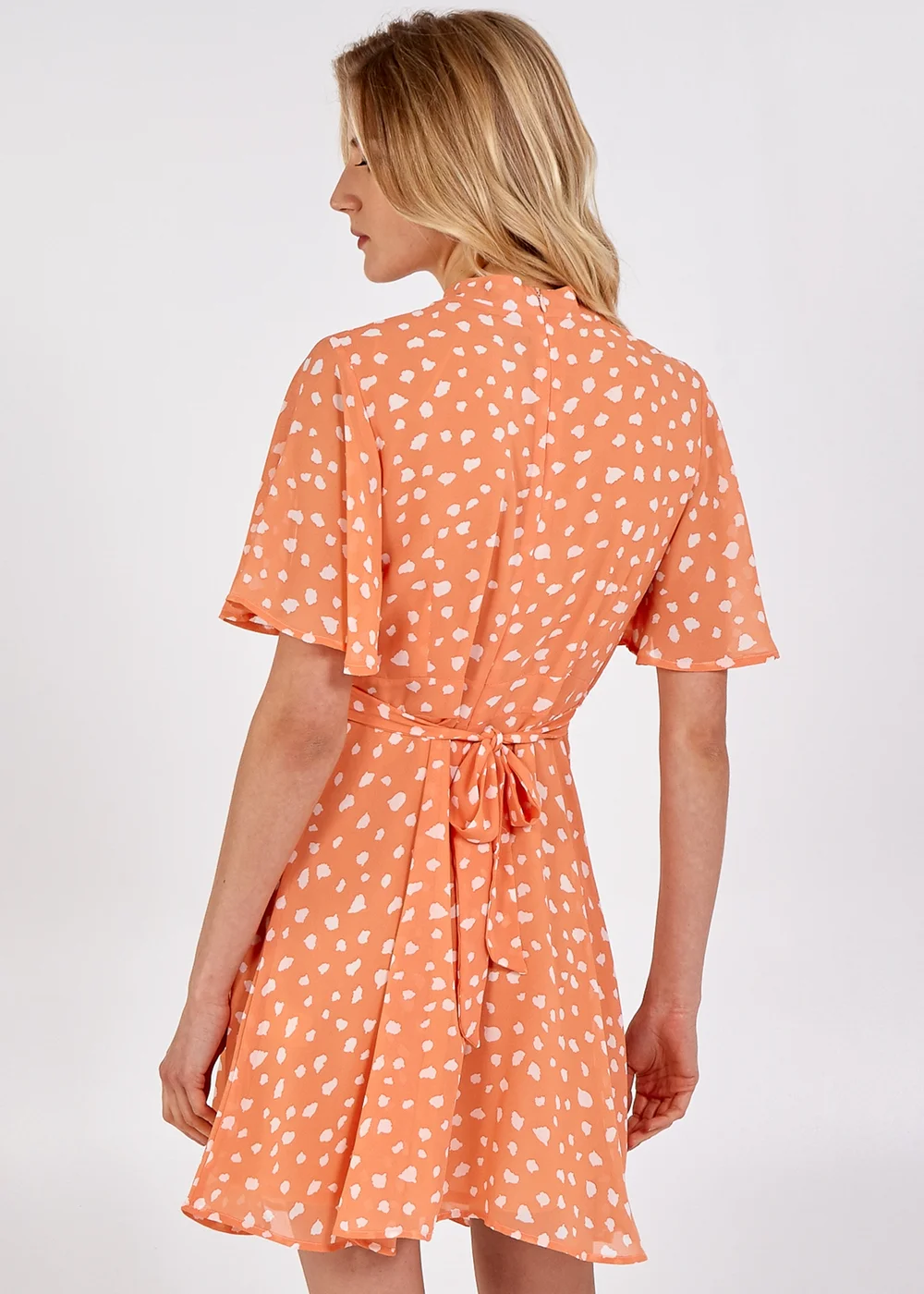 Blue Vanilla Coral Fit & Flare Mini Dress - 10 Image 2