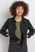 Roman Black Classic Cotton Denim Jacket - 18 Image 1
