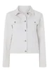 Roman White Classic Cotton Denim Jacket - 18 Image 4