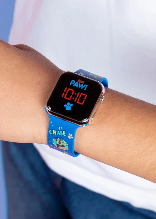 Blue Paw Patrol Printed Strap LED Watch - One Size Image 4