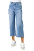 Roman Dusk Blue Denim Stretch Wide Leg Culottes - 16 Image 1