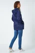 Roman Navy Shower Resistant Longline Jacket - 12 Image 3