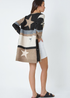 Roman Natural Star Print Longline Stretch Cardigan - Size 20 Image 2