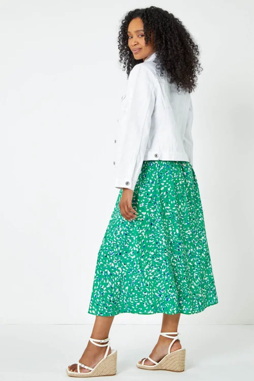 Roman Petite White Bleached Denim Jacket - 14 Image 4